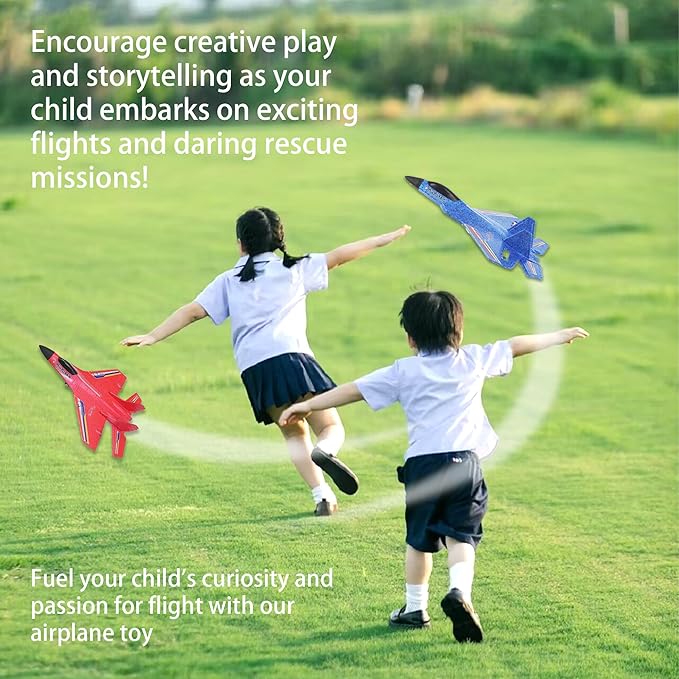 Airplane With Remote Controlled Flying Toy